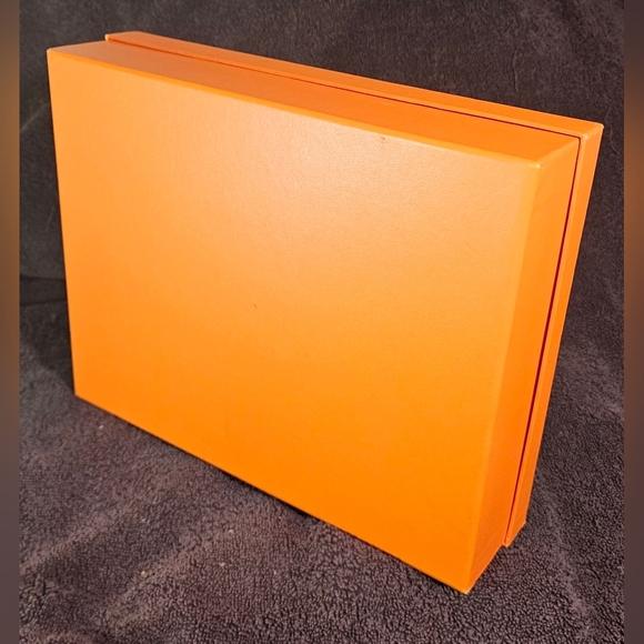 Hermes Empty Box Orange Large Gift Storage Travel Display Replacement Shopping - Picture 3 of 13
